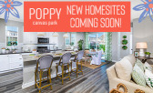 New Homesites Coming Soon to Poppy at Canvas Park!