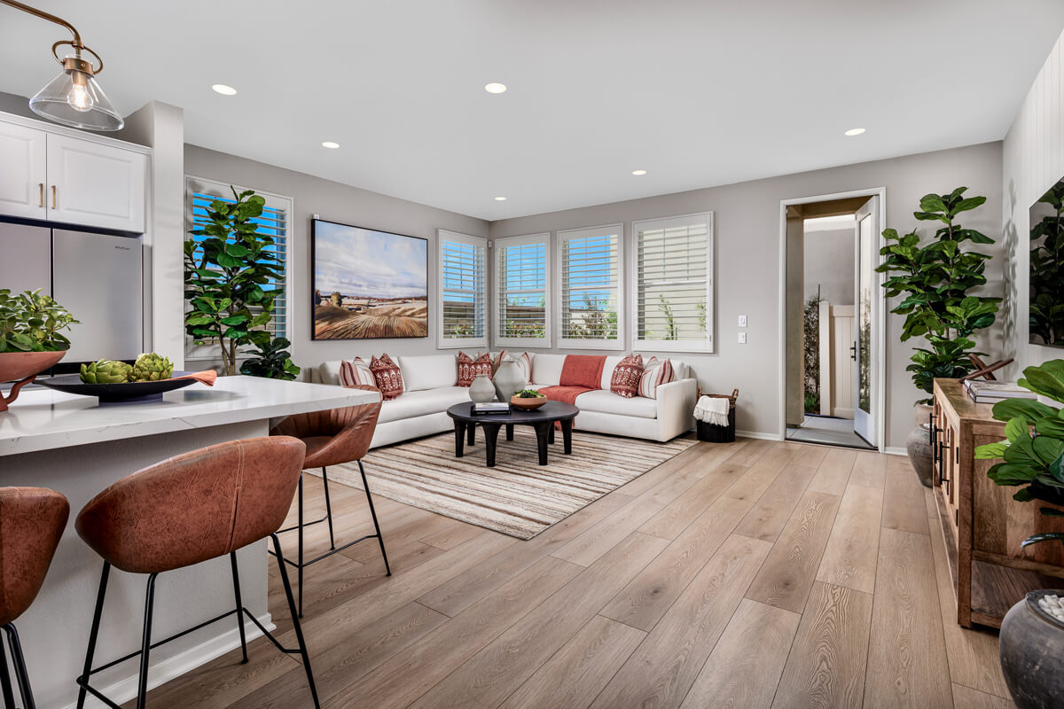 Kitchen to Family Room